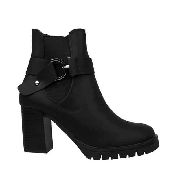 Botín Carol Color Negro D14240221501 24 Dorothy Gaynor Botín Carol Color Negro D14240221501 24