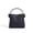 black, variant on Genuine Cowhide Women Mini Bucket Bag, Blue Pebbled Leather Crossbody Handbag