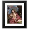 thumbnail image 2 of Guercino 20x24 Black Modern Framed Museum Art Print Titled - The Penitent Magdalene, 2 of 5