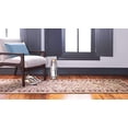thumbnail image 3 of Unique Loom Voyage Collection Traditional Oriental Classic Runner Rug, 2 Feet 7 Inch x 10 Feet, Gold/Brown, 3 of 5