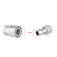 thumbnail image 2 of y Universal Stainless Steel 3/8 inch Quick Connector Set Maximum 4000PSI for Hose, Gun, and Pump Connection, 2 of 5