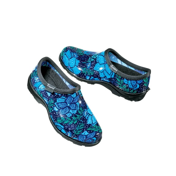 Collections Etc Spring Surprise Sloggers Outdoor Waterproof Garden Shoes