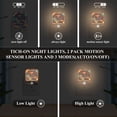 thumbnail image 4 of WOBOGO Color Balance Night Light Lamp with Smart Sensor Dusk to Dawn Sensor 0.6W Plug-in 2-Pack, 4 of 7