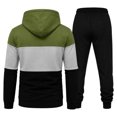 thumbnail image 5 of Urbanix Men's Track Suits 2 Piece Set Casual Relaxed Fit Drawstring Hoodies Pullover & Fall Winter Funky Cozy Breathable Athletic Pants Gray L, 5 of 5