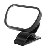 1Pc Adjustable Car Baby Child Back Seat Rear View Safety Mirror With Suction Cup Clip Black