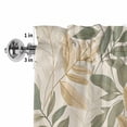 thumbnail image 2 of Valances for Windows Spring Sage Leaf Vintage Plant Rod Pocket Short Curtain for Bathroom Living Room Bedroom Botanical Seamless 1 Panel 42x12in, 2 of 9