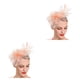 thumbnail image 3 of Minnieouse Tocado de boda con flores para el pelo, fino, exquisito, para ahorrar espacio, fiesta, multiusos, compromiso nupcial, naranja Naranja 2Conjunto, 3 of 6