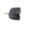 thumbnail image 1 of 3.5mm Stereo Plug to 2X3.5mm Stereo Jack Adaptor (2 pack/order), 1 of 1