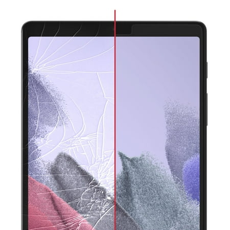 ZAGG - InvisibleShield GlassFusion+ with D3O Flexible Hybrid Screen Protector for Samsung Galaxy Tab A7 Lite