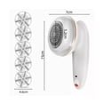 thumbnail image 4 of Quita Pelusa Recargable Ropa Removedor Eléctrico Portátil Blanca Belug, 4 of 5