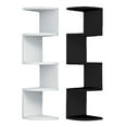 thumbnail image 6 of Shoreew Multi-layer Wall Shelves High Stability Strong Load-bearing Simple Installation Easy to Clean Floating Shelves Corner Bookshelves, 6 of 6