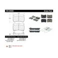 thumbnail image 2 of Centric 105.0466 Posi-Quiet Ceramic Brake Pad with Shims, 2 of 4