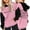z01-Pink, variant on CAIXIA Girls Clothes Size 14-16 Girls' Autumn Winter Letter Graphic Hooded Sweatshirt and Pants Casual Outfit Set,Pink