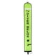 thumbnail image 1 of Boya Marcadora de Superficie de Buceo SMB Boya de Señal de Seguridad Subacuática Flotador Tubo Inflable Salchicha Boya de Buceo de 5 Pies / 6 Pies Verde Fluo, 1 of 8