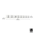 thumbnail image 4 of Umbra Flip Wall Mounted Coat Rack,White, 4 of 6
