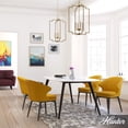 thumbnail image 3 of Hunter - Zoanne 4-light Alturas Gold, Medium Size Pendant Light, Dimmable, Modern Style, Geometric Shaped, for Bedrooms, Dining, Living Rooms - 19576, 3 of 7