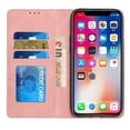 thumbnail image 3 of For Samsung Galaxy S24 5G Wallet Premium PU Vegan Leather ID Credit Card Slot Money Holder with Magnetic Closure Pouch Flip Cover ,Xpm Phone Case [ Rose Gold ], 3 of 7