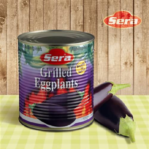 SERA AUBERGINES AVEC PULPE GRILLE