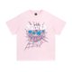 thumbnail image 1 of Sp5der cantante de hip-hop Young Thug mismo estilo letras de espuma 555555 pareja camiseta rosa de manga corta69616 rosa, 1 of 5