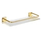 thumbnail image 5 of Estante flotante Estante de baño Montado en la pared Lujo Extraíble Durable Creativo Montado en la pared Estante colgante Estante de acrílico para 40cm BLESIY repisa flotante para baño, 5 of 8