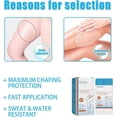 thumbnail image 3 of Anti-Friction Cream Protective Balm Stick - Prevents Chafing & Skin Irritation for Thighs, Legs, Heels, & Forearms, 3 of 5