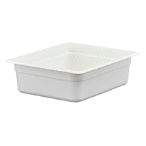 Cambro Food Pan 1/2 X 4" Camwear White
