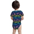 thumbnail image 6 of Rocae Retro Bright Pineapple for Baby Climbing Clothes Soft Baby Romper for Active Infants Comfortable and Breathable Crawling Jumpsuit Unisex Baby Outfit 9M, 6 of 8