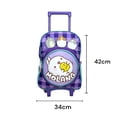 thumbnail image 2 of Mochila Escolar con Carrito Rodante para Niña Personaje Molang color Morado, 2 of 7