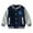 Navy, variant on Mercatoo Toddler Boys Baseball Jacket Casual Infant Button 𝖢𝖺𝗋toon Dinosaur Pattern Coat Fashion Fall Winter Clothes
