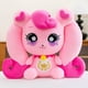thumbnail image 2 of Muñeca de peluche con dibujos animados de 35 cm con ojos grandes y detalles de corazón, 2 of 2