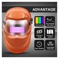 thumbnail image 4 of Welding Helmet Solar Energy Automatic Changeable Light Darkening Electric Welder Grinding Cap Protective Mask ,Precision Temperature Control, 4 of 7