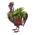 thumbnail image 3 of Evergreen Metal Rooster Planter, 16''x 6'' x 21'' inches, 3 of 3