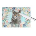 thumbnail image 4 of Carolines Treasures CK3392LCB British Shorthair Spring Flowers Glass Cutting Board Large, 12H x 16W, multicolor, 4 of 4