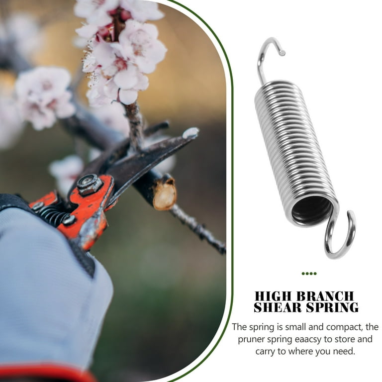 10Pcs Pruner Replacement Springs - Steel Springs For Garden Shears, Hand Pruners & Trimming Tools