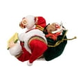 thumbnail image 5 of Fabriche FA0220 10.5 in. Traditional Santa with December 25th Calendar, 5 of 6