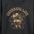 thumbnail image 3 of Disney - Universal Love - Women's Lightweight French Terry Long Sleeve Shirt, 3 of 5