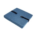 thumbnail image 4 of Cojín de cojín de silla cuadrada para sentarse para la oficina de la sala de estar de tatami Azul oscuro, 4 of 8