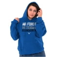 thumbnail image 3 of US Air Force Veteran USAF Pride Hoodie Sweatshirt Women Men Brisco Brands L, 3 of 6