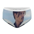 thumbnail image 4 of Johnny Depp Womens Underwear Soft Breathable Brief Lace Panty Stretch Hipster Underpants Ladies Panties 3XL, 4 of 7