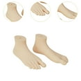 thumbnail image 6 of MAGIDEAL 2 Pieces Mannequin Foot Display Model Lifelike Home Foot Forms Sandal Photography Props Showcase Malls Stockings Manikin Feet Skin, 6 of 8