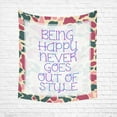 thumbnail image 2 of CADecor Camouflage Being Happy Never Goes Out Of Tapestry Wall Hanging Dorm Art 51x60 inchesches, 2 of 2