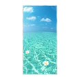 thumbnail image 4 of AuroraX Microfiber Beach Towels Sandproof Anti-Microbial Bath Towels Multi-Purpose BLUEWAVE Sky Pattern for Women,Men,Bathroom,Travel,Beach, 4 of 5