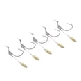 thumbnail image 3 of Anzuelos de pesca ponderados kusrkot de 5 piezas con pasador central 9.8g, 3 of 8