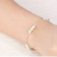 thumbnail image 3 of Ayyufe SILVERHOO Women Pearl Bracelet Simple 925 Silver Elegant Ladies Delicate Pearl Bracelet for Gifts, 3 of 9