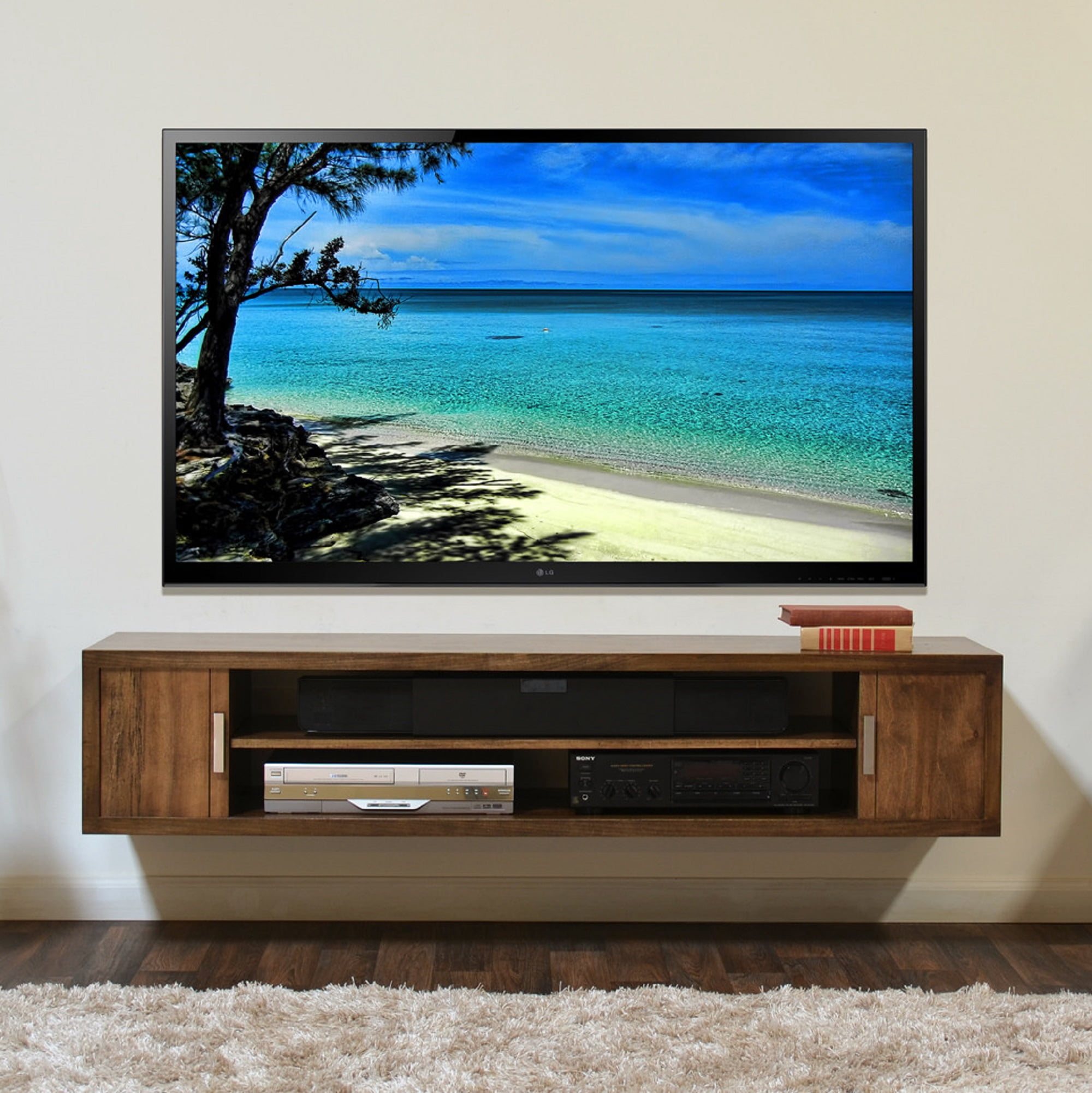 Master Mounts Ultra Low Profile Flat/Tilt Universal TV Wall Mount for Screen Sizes up to 80'' & weight up to 165 lbs