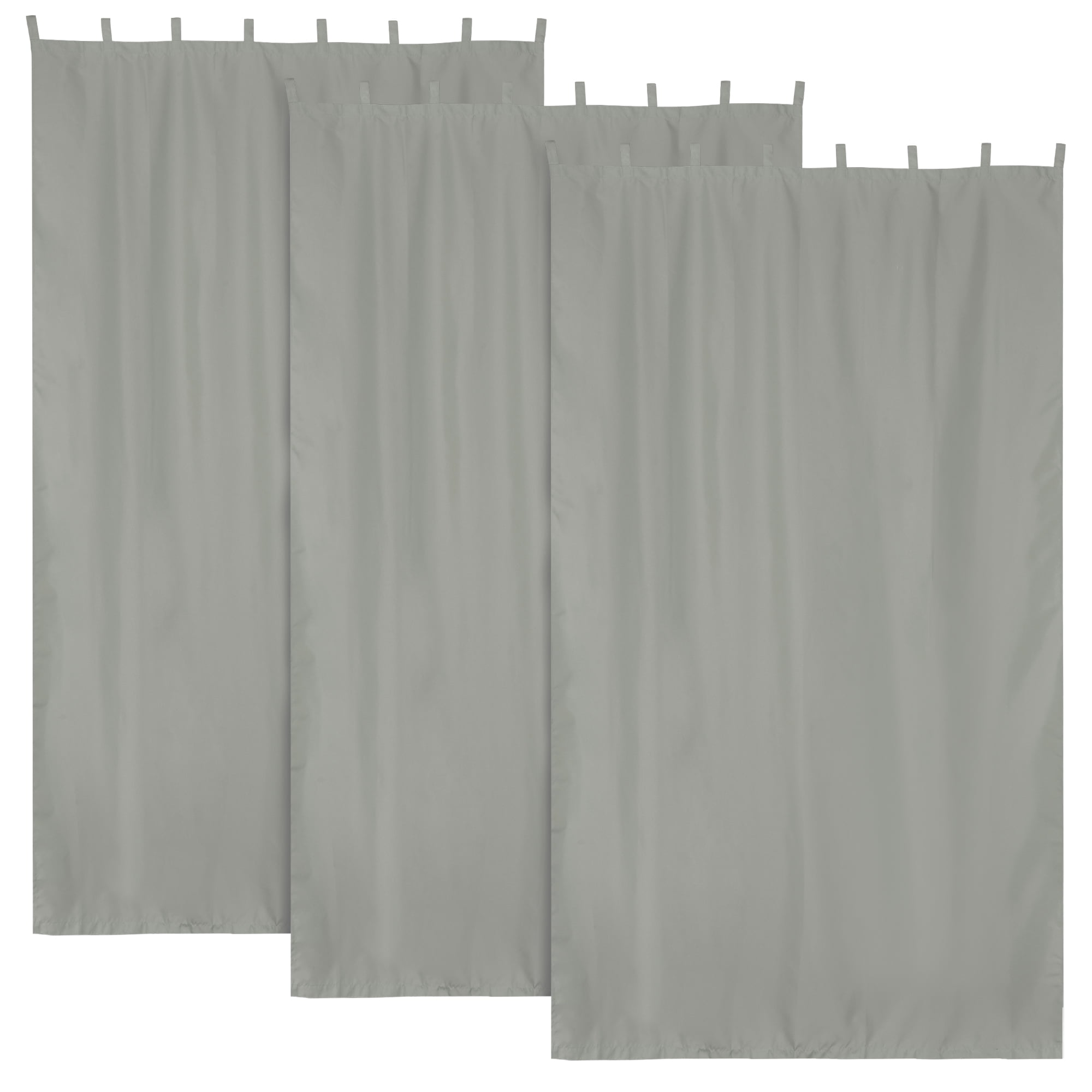 Patio Lanai Pergola 1 Piece 54"x108" Outdoor Privacy Curtain Panel Tab Top UV30 