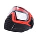 thumbnail image 4 of Máscara facial de esgrima Protección facial de esgrima Cómoda y transpirable Correa ajustable Protector facial Equipo de protección para entrenamiento Rojo Negro, 4 of 8