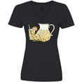 thumbnail image 3 of Inktastic Fresh Lemonade Women's V-Neck T-Shirt, 3 of 5