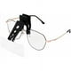 thumbnail image 1 of Lupa de clip para lunetas con 3 lentes intercambiables, clipsable y rabattable mains libres 1,5 x 2,5 x 3,5 x para la conferencia, la costura, los amantes, la carta, 1 of 5