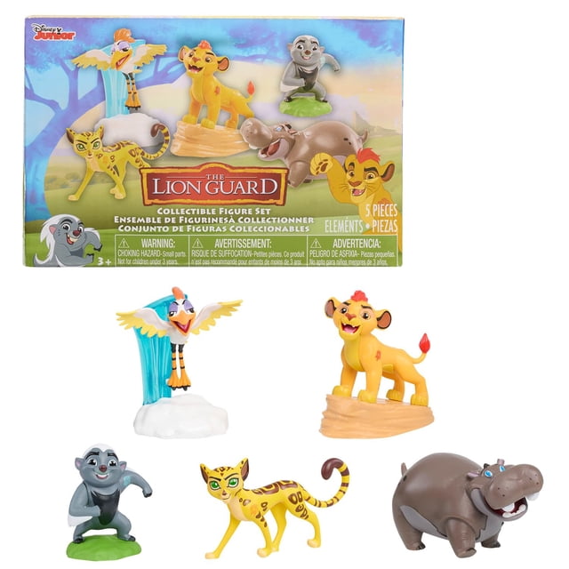 Juego de 5 piezas Toy Figures Lion Guard para niños mayores de 3 años